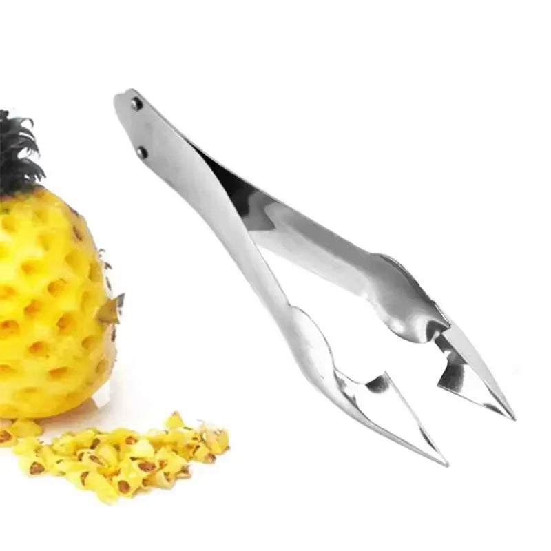 1Pc Pineapple Eye Peeler Stainless Steel Cutter Practical Seed Remover Clip Home Kitchen Gadgets Home Cocina Cookware