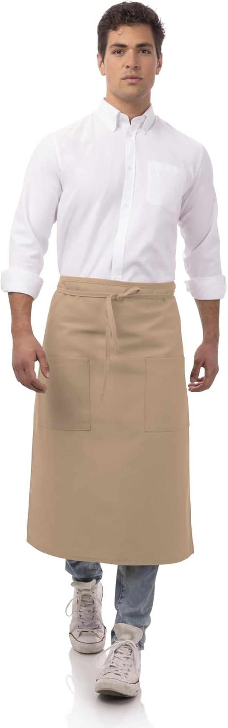 Unisex Two Pocket Bistro Apron