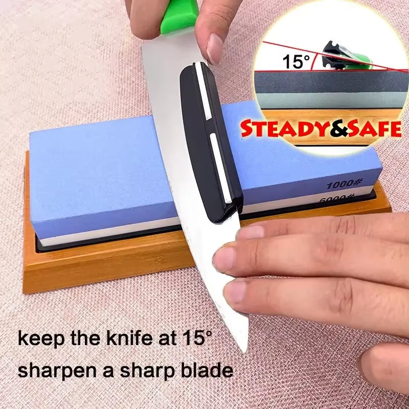 1PC Sharpening Angle Setting Device, Sharpening Clip, Sharpening Stone, Sharpening Guide, Sharpening Kitchen Accessories