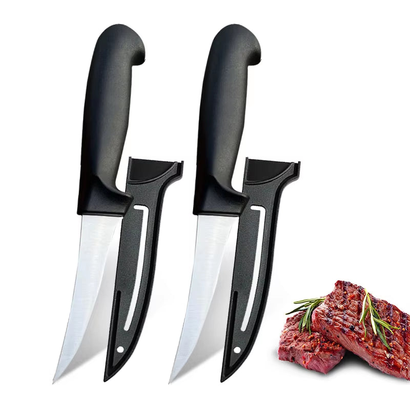 Professional Chef Knife Meat Cleaver Stainless Steel Fillet Boning Knife Fruit Cutter Fishes Slicing Knives and Accessories