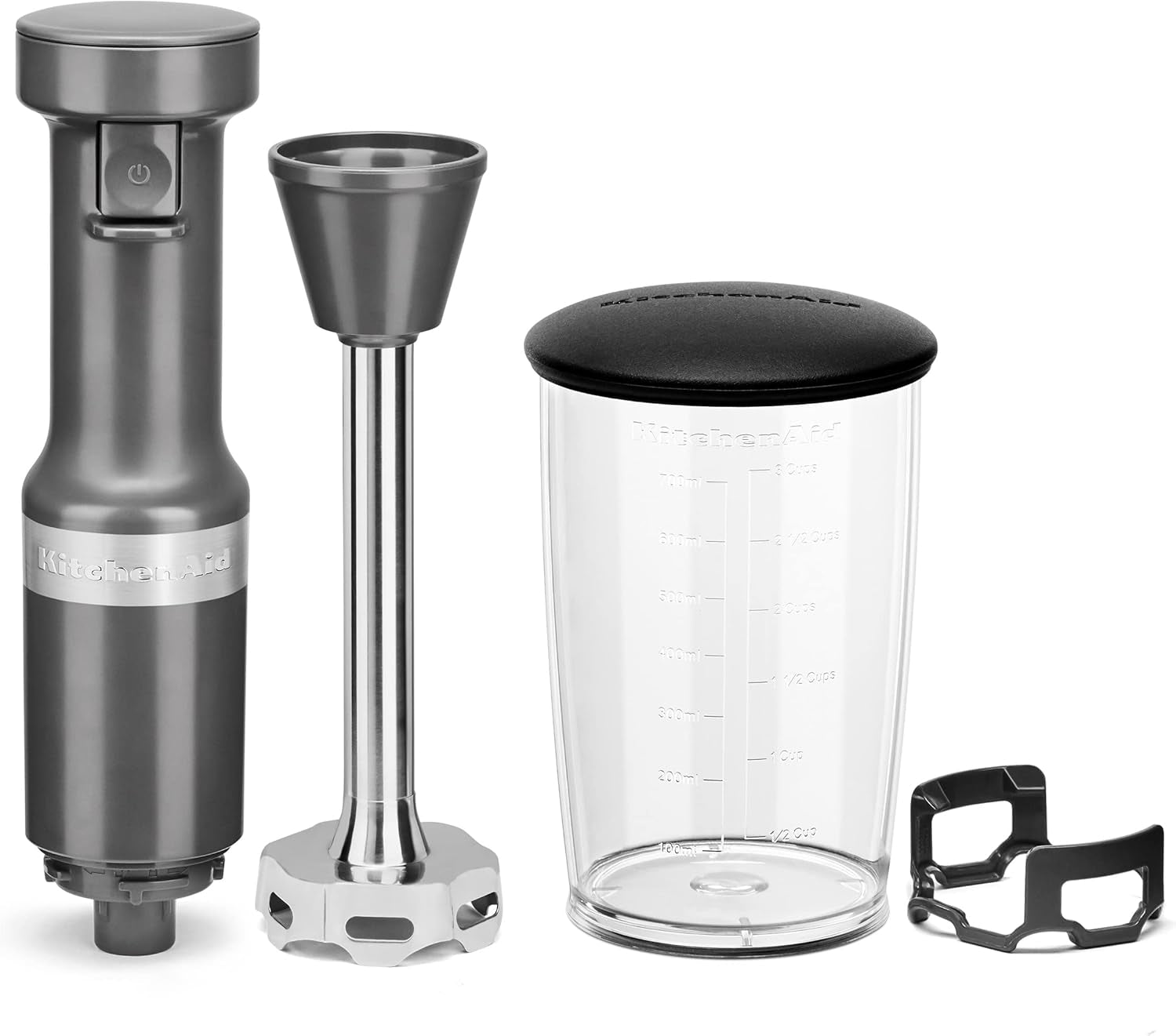 Variable Speed Corded Hand Blender KHBV53, Charcoal Grey