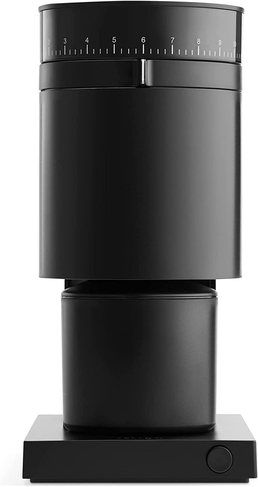 Opus Conical Burr Coffee Grinder - All Purpose Electric - Espresso Grinder with 41 Settings for Drip, French Press, & Cold Brew - Matte Black