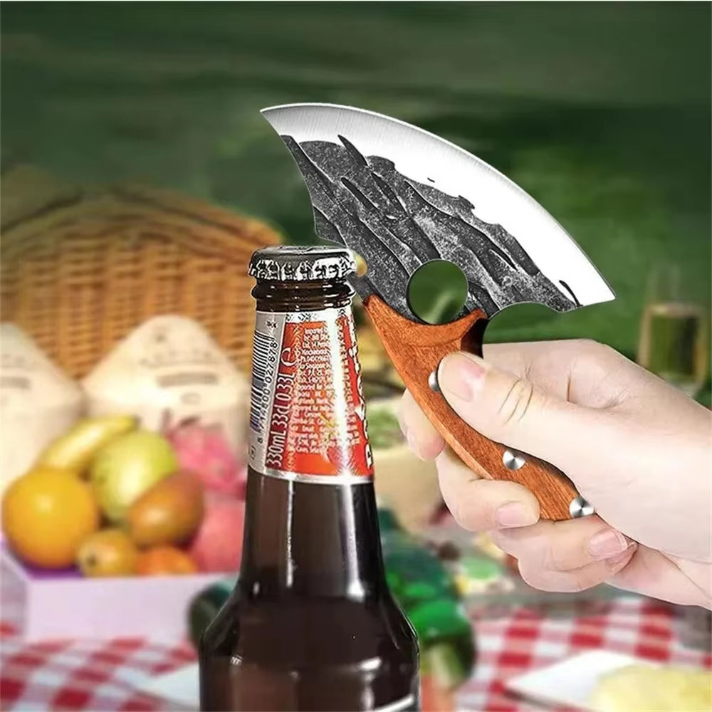 Kitchen Knife Professional Chef Knife Solid Wood Handle Boning Knife Vegetable Meat Forging Sharp Durable Kitchen Tools