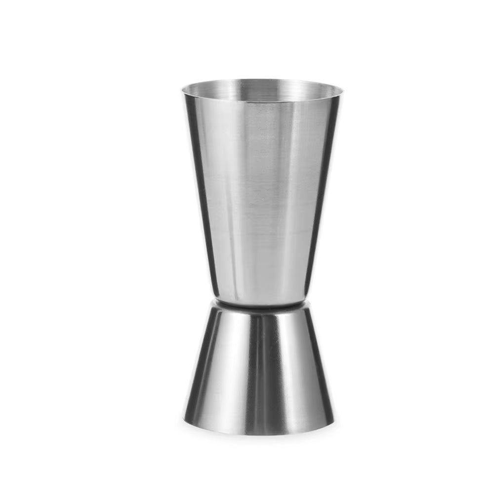 Stainless Steel Cocktail Shaker Measure Cup Dual Shot Drink Spirit Measure Jigger Kitchen Bar Tools