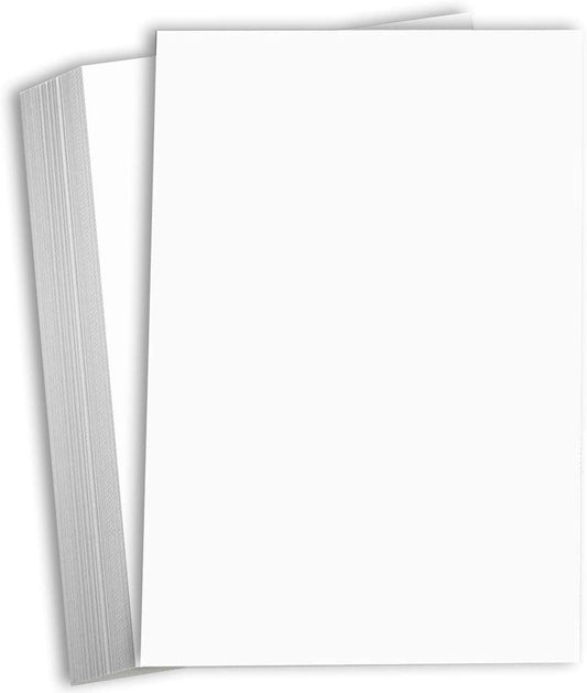 White Cardstock Thick 11X17 Paper - Heavy Weight 80 Lb Cover Card Stock 50 Pack