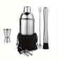 Stainless Steel Cocktail Shaker Mixer Wine Martini Boston Shaker for Bartender Drink Party Bar Tools 550ML/750ML