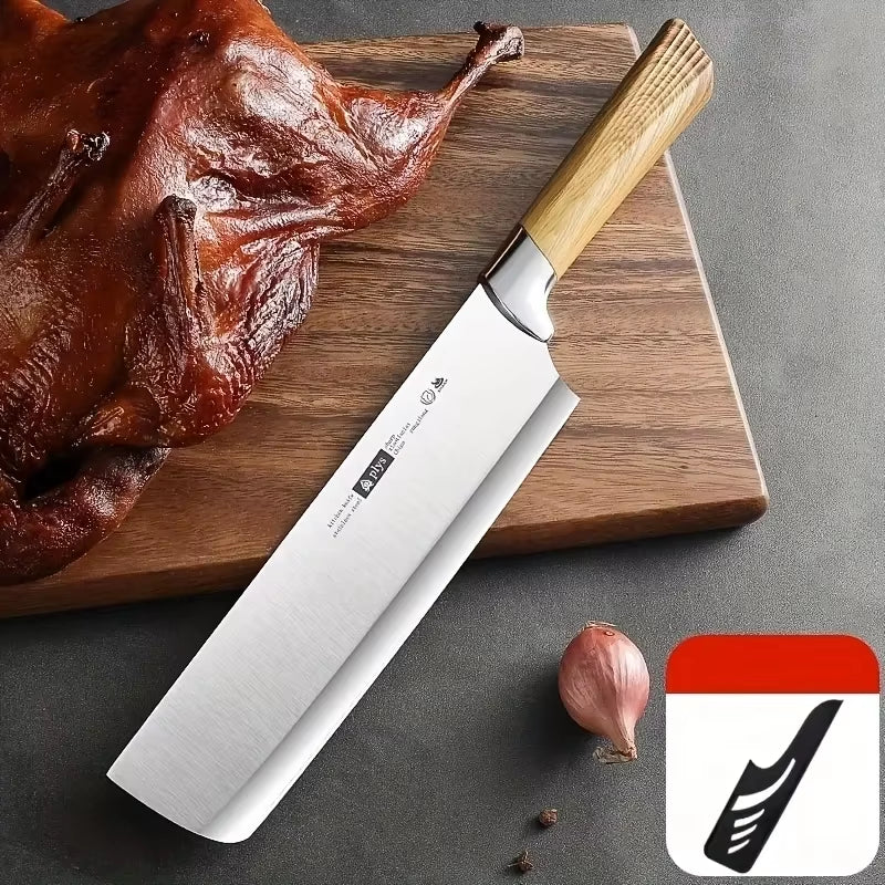 High-Grade Meat Slicing Knife Professional Chef Sharp Meat Cleaver PP Handle Cutting Watermelon Fruit Knife