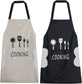 2 Pack Kitchen Apron with Hand Wipe,Water-Drop Resistant with 2 Pockets Cooking Bib Aprons for Women Men Chef