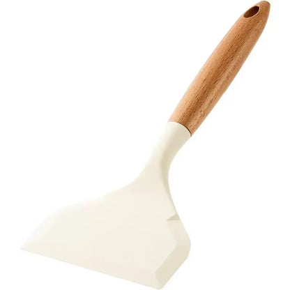 Silicone Spatula Cooking Utensils Beef Meat Egg Kitchen Scraper Wide Pizza Shovel Frying Non Stick Spatula Kitchenware Tools