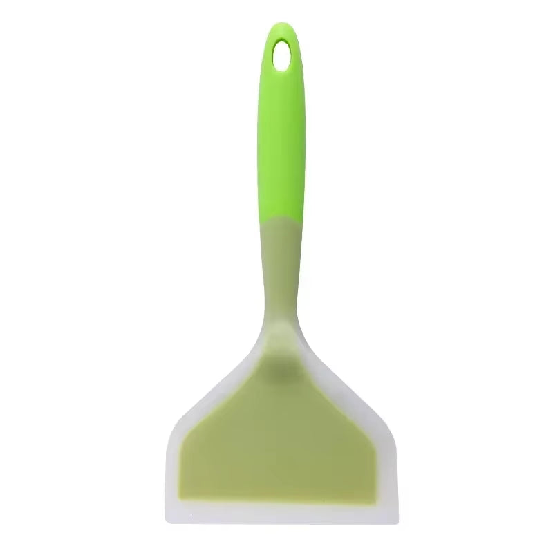 Kitchen Spatula Ware Scoop Cooking Utensils Colorful Silicone Kitchen Scraper Beef Meat Egg Wide Pizza Cooking Tools Shovel