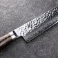 Premier 8" Kiritsuke Knife, Handcrafted Japanese Kitchen Knife, VG-MAX Core with Damascus Stainless Steel Cladding, Pakkawood Handle, Master Chef’S Knife for Professional and Home Chefs