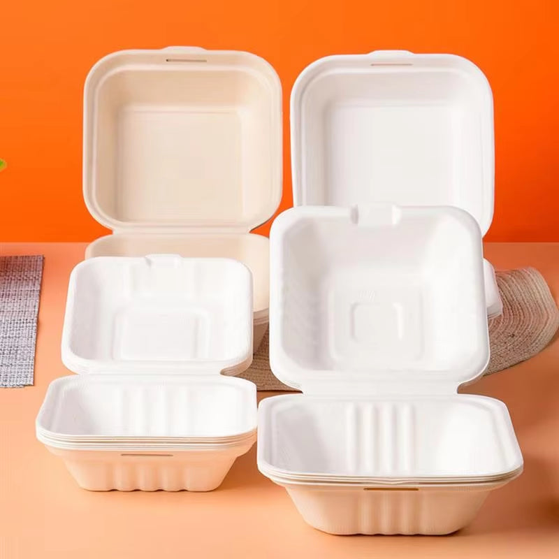 Boxes Food Go to Box Container Sushi Cake Containers Takeout Take Disposable Out Cupcake Fruit Wedding Storage Packaging Bakery