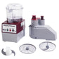 R2N CLR Continuous Feed Combination Food Processor with 2.9 Liter Clear Polycarbonate Bowl, 1-HP, 120-Volts