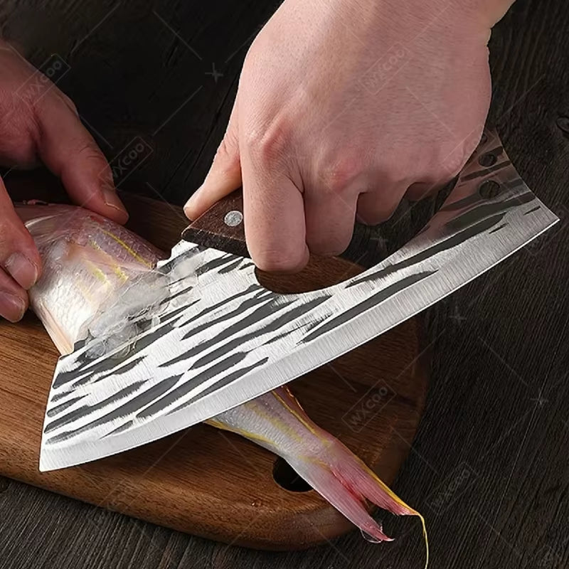 Chopping Knife Labour-Saving Chopper Household Kitchen Ultra-Sharp Slicing Knife Cut Vegetables and Meat Professional Chef Knife