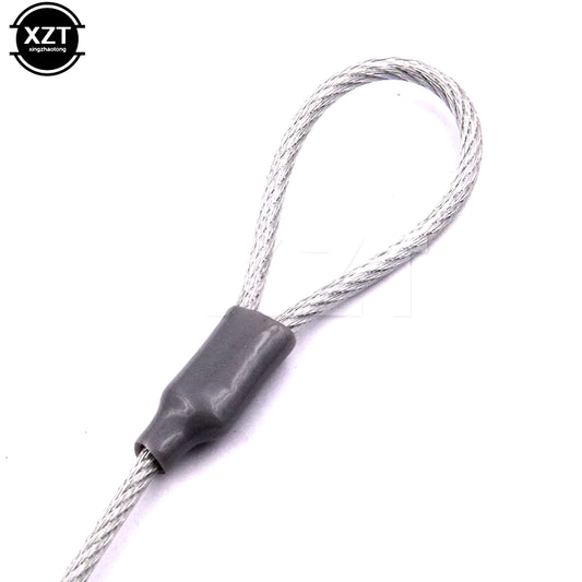 Universal Laptop Lock Laptop Security Chain Cable Chain with Key Laptop Anti-Theft Lock Laptop Security Accessories