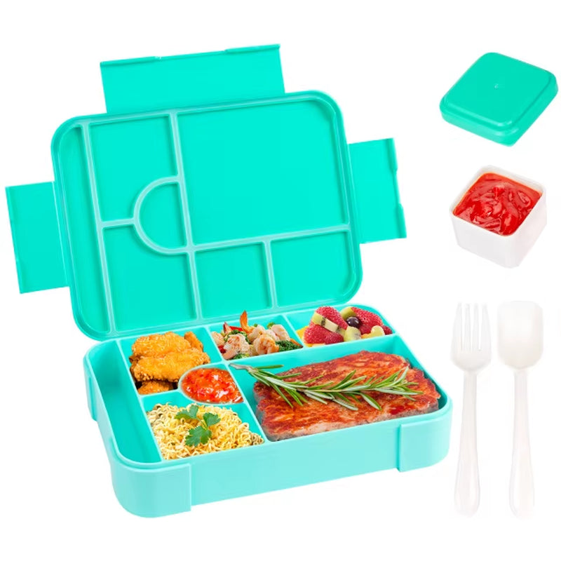 1100Ml Lunch Box Microwavable Bento Box Tritan Interlayer Leakproof Storage Box Hermetic Containers Students Adults School