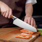 Japanese Chef Knife Santoku, Chopping and Slicing Carbon Stainless Steel Blade Versatile Knife and Gift Box