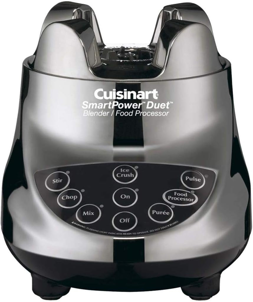 BFP-703BC Smart Power Duet Blender/Food Processor, Brushed Chrome, 3 Cup, Count of 6