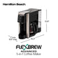 Flexbrew Advanced Black 12-Cup Drip Coffee Maker