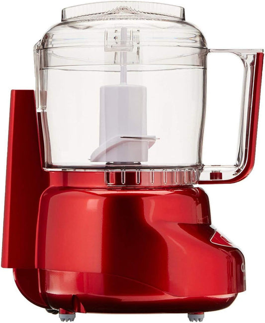 Mini Prep plus Food Processor, 3 Cup, Metallic Red