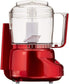 Mini Prep plus Food Processor, 3 Cup, Metallic Red