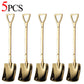 20/1Pcs Stainless Steel Shovel Spoon Gold Silver Coffee Spoons Ice Cream Dessert Scoops Teaspoon Kitchen Tableware Cutlery Set