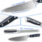 Kitchen Knife 8 Inch Professional Chef Knife High Carbon 4116 German Stainless Steel Santoko Cleaver Meat Knife Cook Accessories