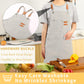 Canvas Cross Back Chef Cotton Aprons for Men Women with Large Pockets