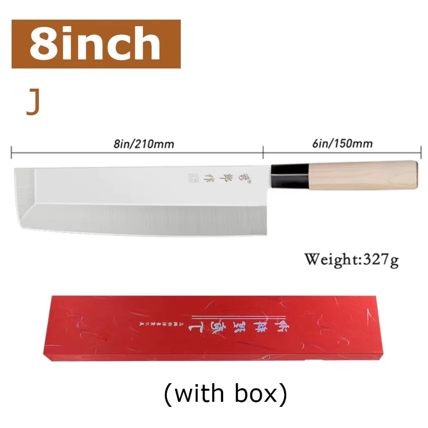 Professional Japanese Sashimi Knife Sushi Chef Knives Salmon Slicing Raw Meat Butcher Cleaver Stainless Steel Filleting Knife