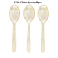 75 Pieces Gold Plastic Silverware- Party Flatware Set-Heavyweight Plastic Cutlery- Includes 25 Forks, 25 Spoons, 25 Knives