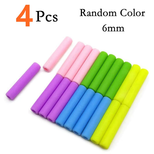 Rainbow Color Reusable Metal Straws Set with Cleaner Brush 304 Stainless Steel Drinking Straw Milk Drinkware Bar Party Accessory