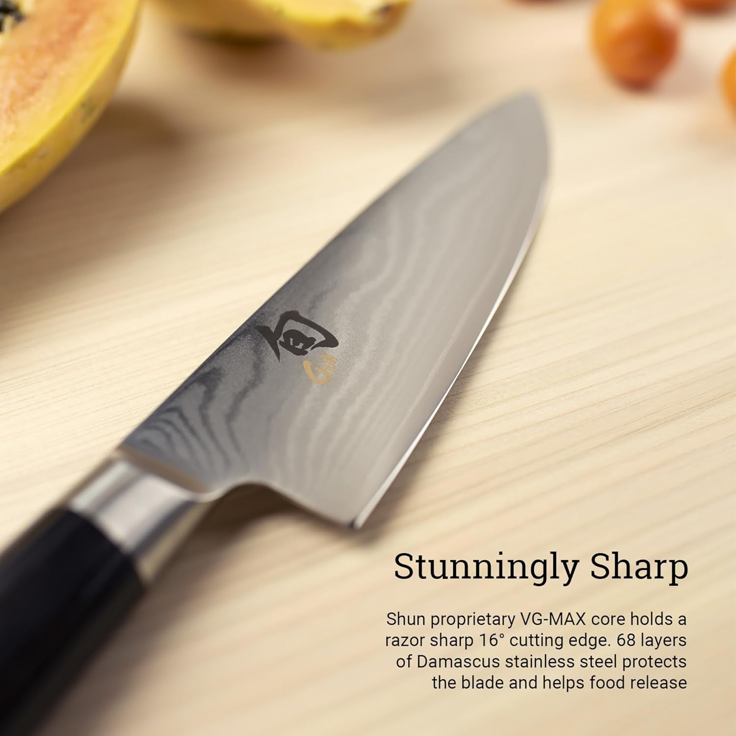 Classic 8" Chef'S Knife, Handcrafted Japanese Kitchen Knife, VG-MAX Core with Damascus Stainless Steel Cladding, Pakkawood Handle, Highquality Chef Knife for Professional and Home Chefs