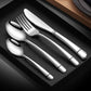 20-Piece Silverware Set, Premium Stainless Steel Flatware Set, Heavy Duty Cutlery Utensil Set for Home Restaurant