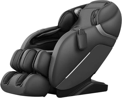 SL Track Massage Chair Recliner, Full Body Massage Chair with Zero Gravity, Bluetooth Speaker, Airbags, Heating, and Foot Massage