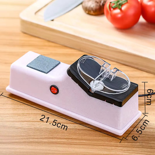 Knife Sharpening Electric Multifunctional Knife Sharpening Machine Kitchen Gadget for 5 Seconds Fast Sharpening & Polishing