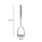 Home Stainless Steel Potato Masher Manual Food Crusher Smooth Garlic Presser Pumpkin Ricer Kitchen Gadgets Household Utensils