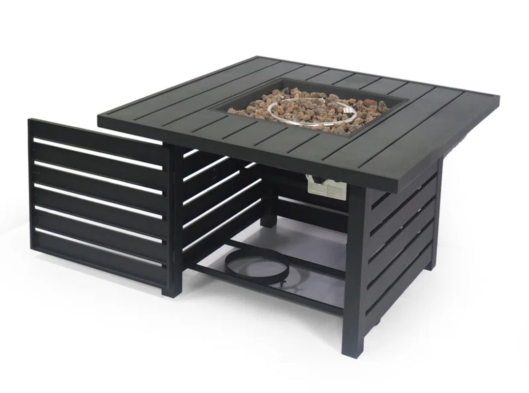 Fernon 24" H X 39.25" W Iron Propane Outdoor Fire Pit