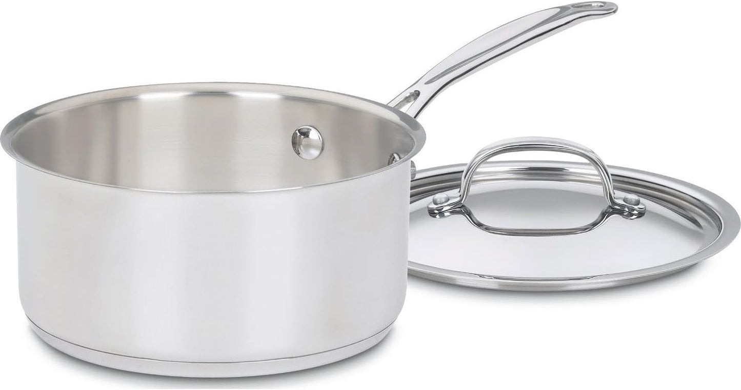 7194-20 Chef'S Classic Stainless 4-Quart Saucepan with Cover