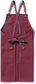 Canvas Cross Back Chef Cotton Aprons for Men Women with Large Pockets