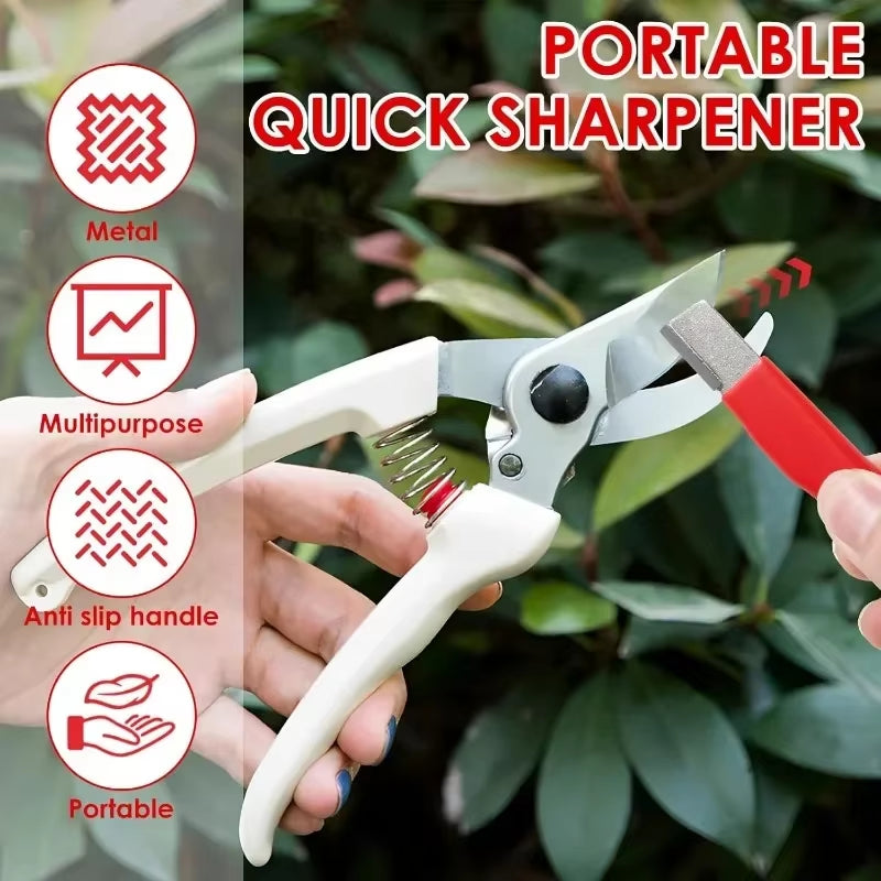 6/1PCS Quick Sharpener Alloy Steel Portable Manual Knives Grinding Sharpener Scissor Knife Sharpening Stone Kitchen Scraper Tool