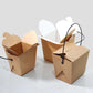 Boxes Box Food Take Out Paper Containers Fried Chinese Chicken Disposable French Go Lunch to Container Fries Bakery Packing