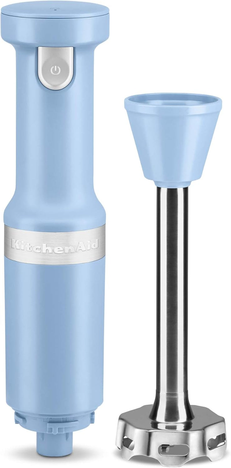 Cordless Variable Speed Hand Blender - KHBBV53, Blue Velvet & 3.5 Cup Food Chopper - KFC3516, Blue Velvet