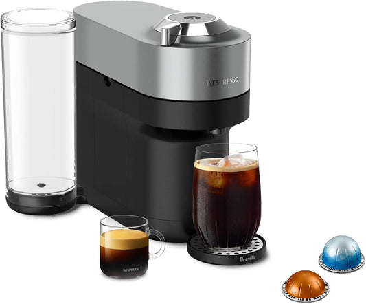 Vertuo Pop+ Deluxe Coffee and Espresso Maker by Breville, Titan