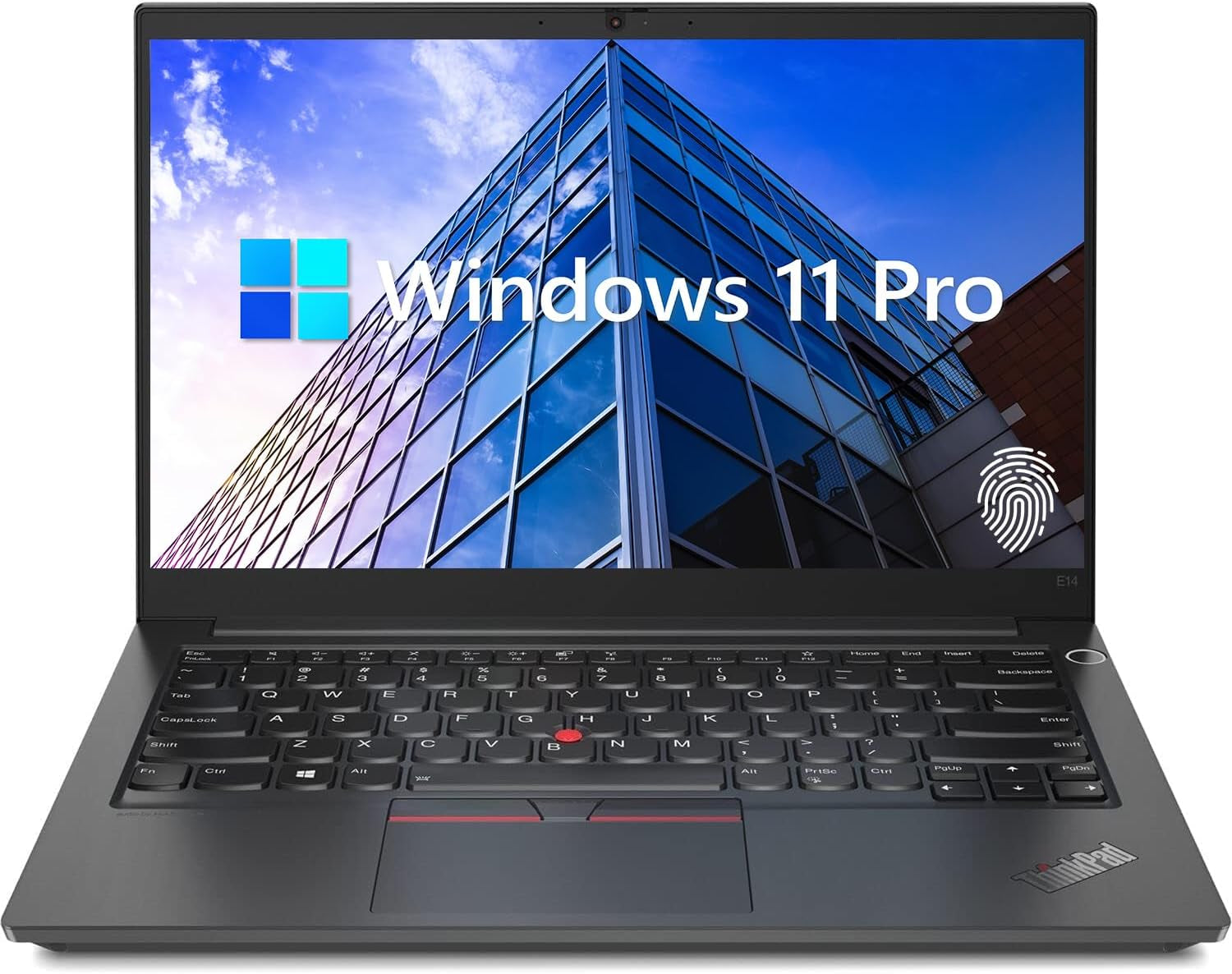 Thinkpad E14 Gen 5 Business Laptop, 14" FHD+ Display, AMD Ryzen 7 7730U (Beat I7-1255U), 16GB RAM, 512GB SSD, FP Reader, Backlit Keyboard, HDMI, RJ45, Wi-Fi 6, Windows 11 Pro, Black