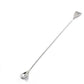 Stainless Steel Cocktail Shaker Mixer Strainer Ice Tongs Mixing Spoon Jigger Rose Gold Black Sliver Muddler Bartender Bar Tools