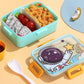 Cute Lunch Box for Kids Girls Boys with Compartments Bento Lunch Box School Child Leakproof Children'S Food Snack Boxes New 2024