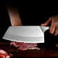 Professional Cleaver Knives Heavy Duty Chinese Knife Wooden Handle Laser Damascus Knife Cleaver Meat Chicken Fish Kitchen Knife